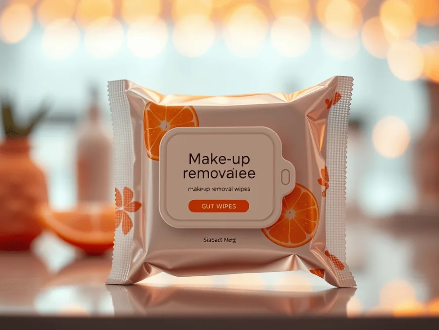 Private label makeup removal wipes