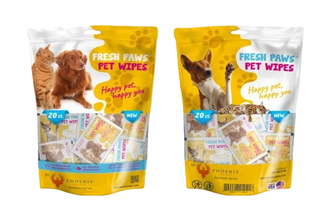 Fresh Paws pet wipes